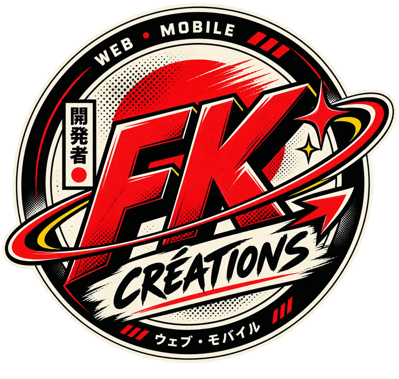 Badge FK Créations